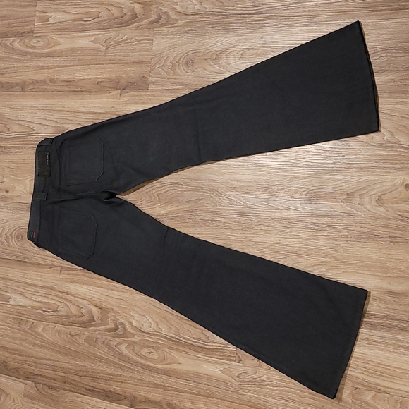 Diesel "Fluzi" Dark Denim Wide Leg Flare Jean's - Picture 2 of 9